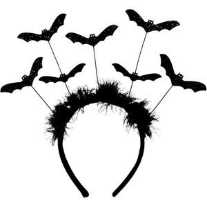 Black Bat Headband Women Halloween Costume Accessory Cosplay Party Hairband